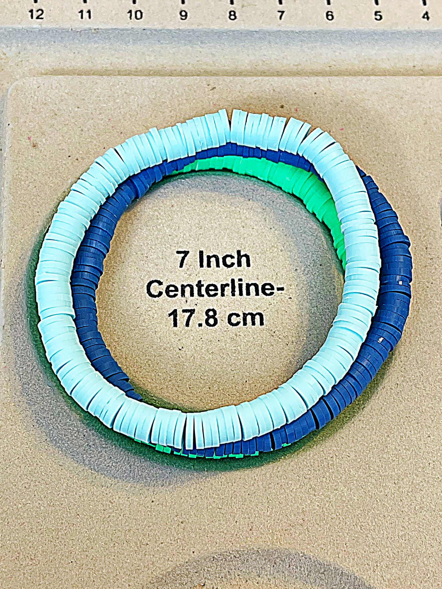 Solid Colored Heishi Stretchy Stacking Bracelets