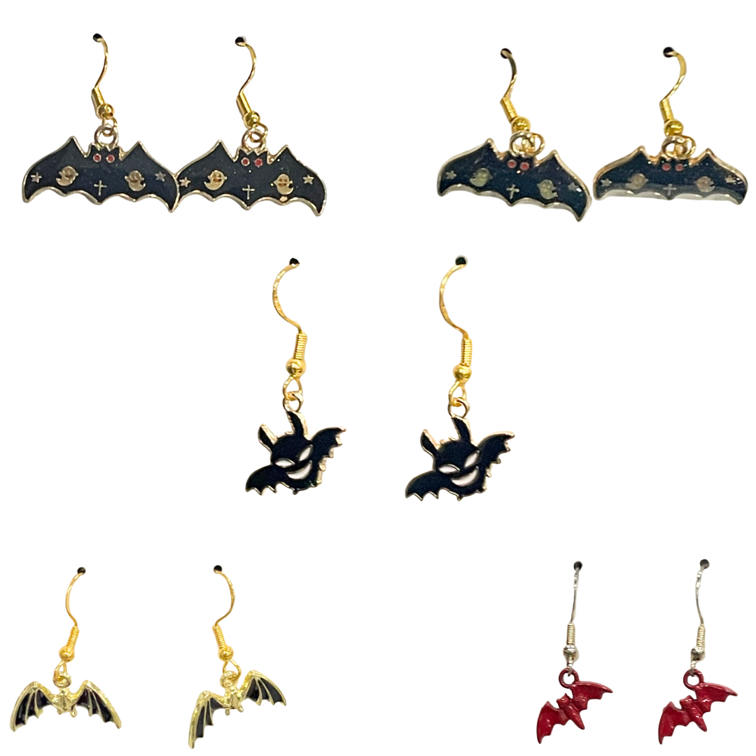 Bat Halloween Earrings