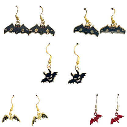 Bat Halloween Earrings