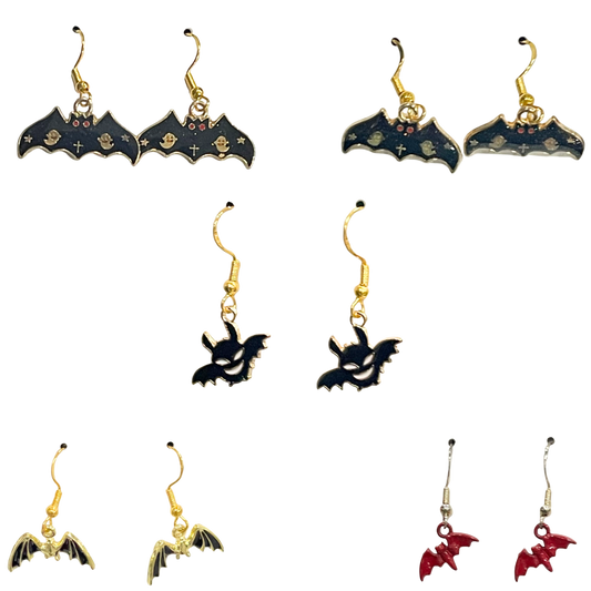 Bat Halloween Earrings