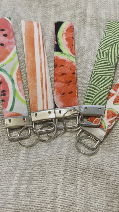 Watermelon Keychain Wristlet