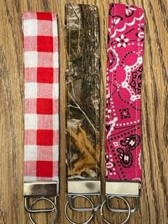 Country keychain wristlets