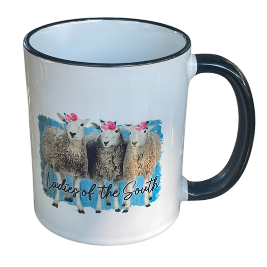 Sheep "Ladies of the South" Coffee Mug