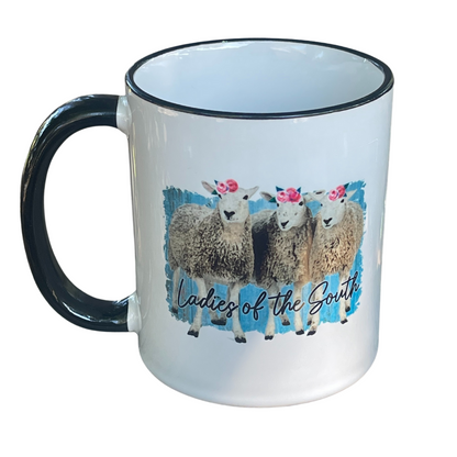 Sheep "Ladies of the South" Coffee Mug