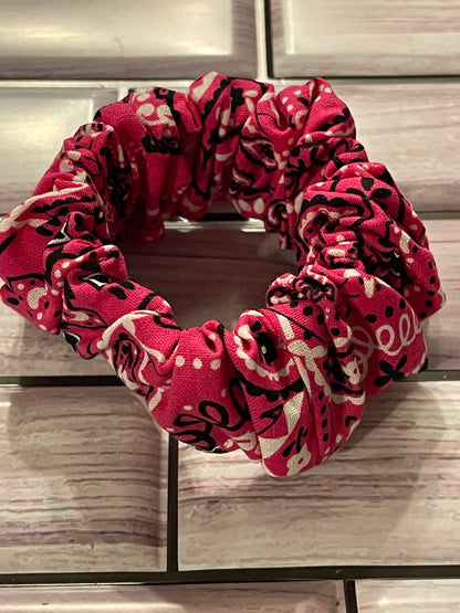 Paisley Rose Standard Scrunchie