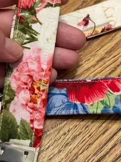 Floral Keychain Wristlet