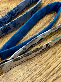 Blue Keychain Wristlets