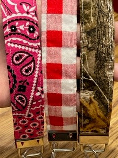 Country keychain wristlets