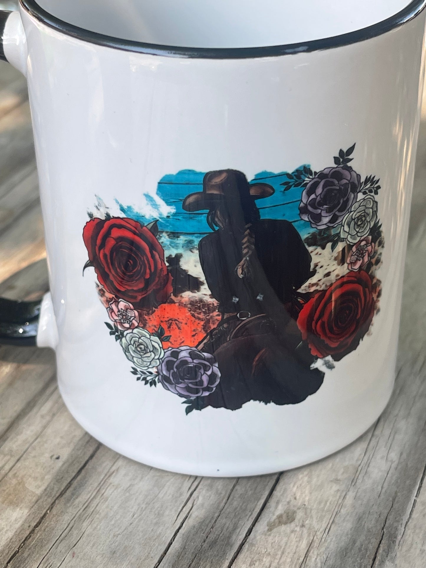 Cowgirl on Horseback Coffee Mug