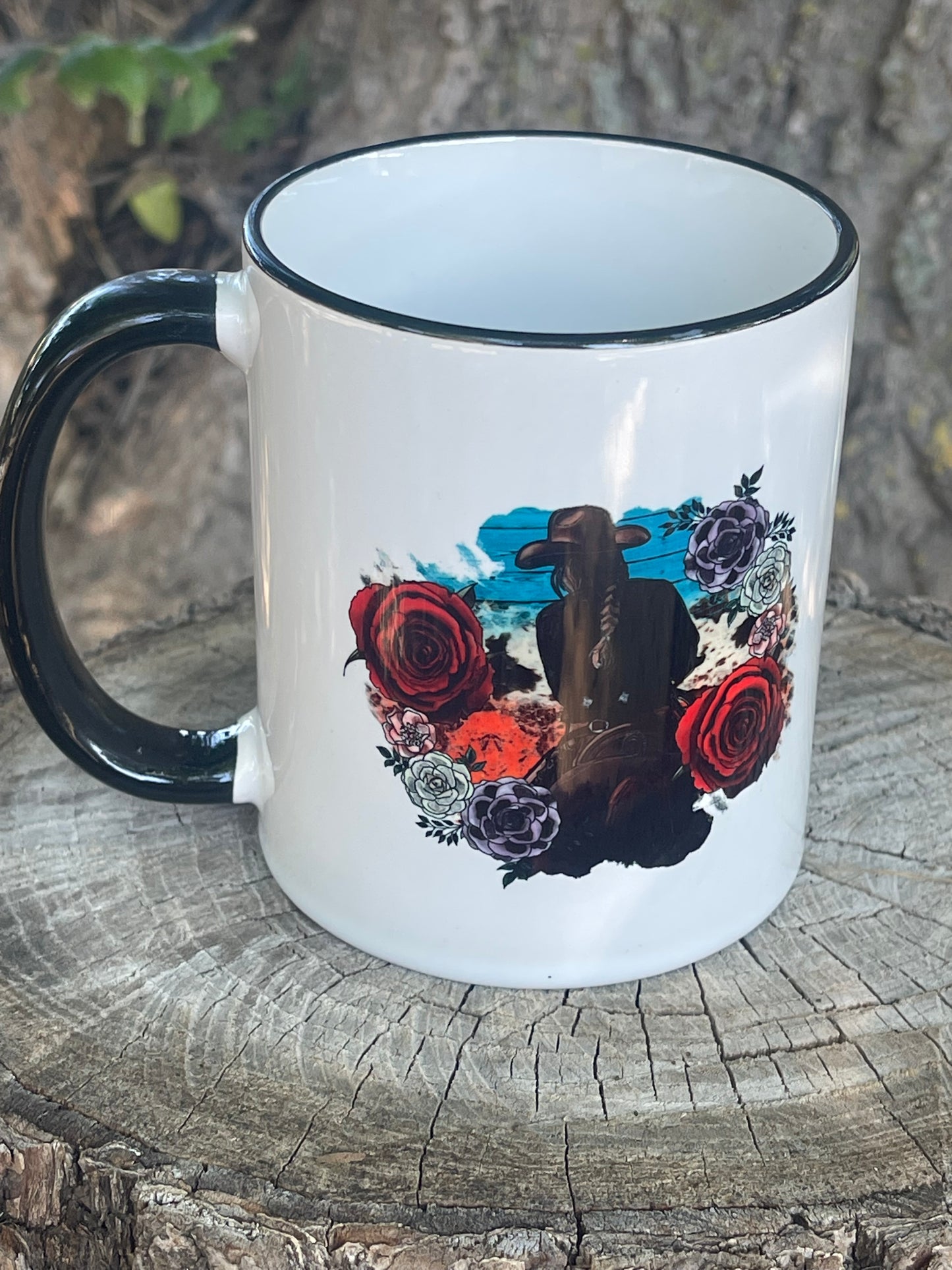 Cowgirl on Horseback Coffee Mug