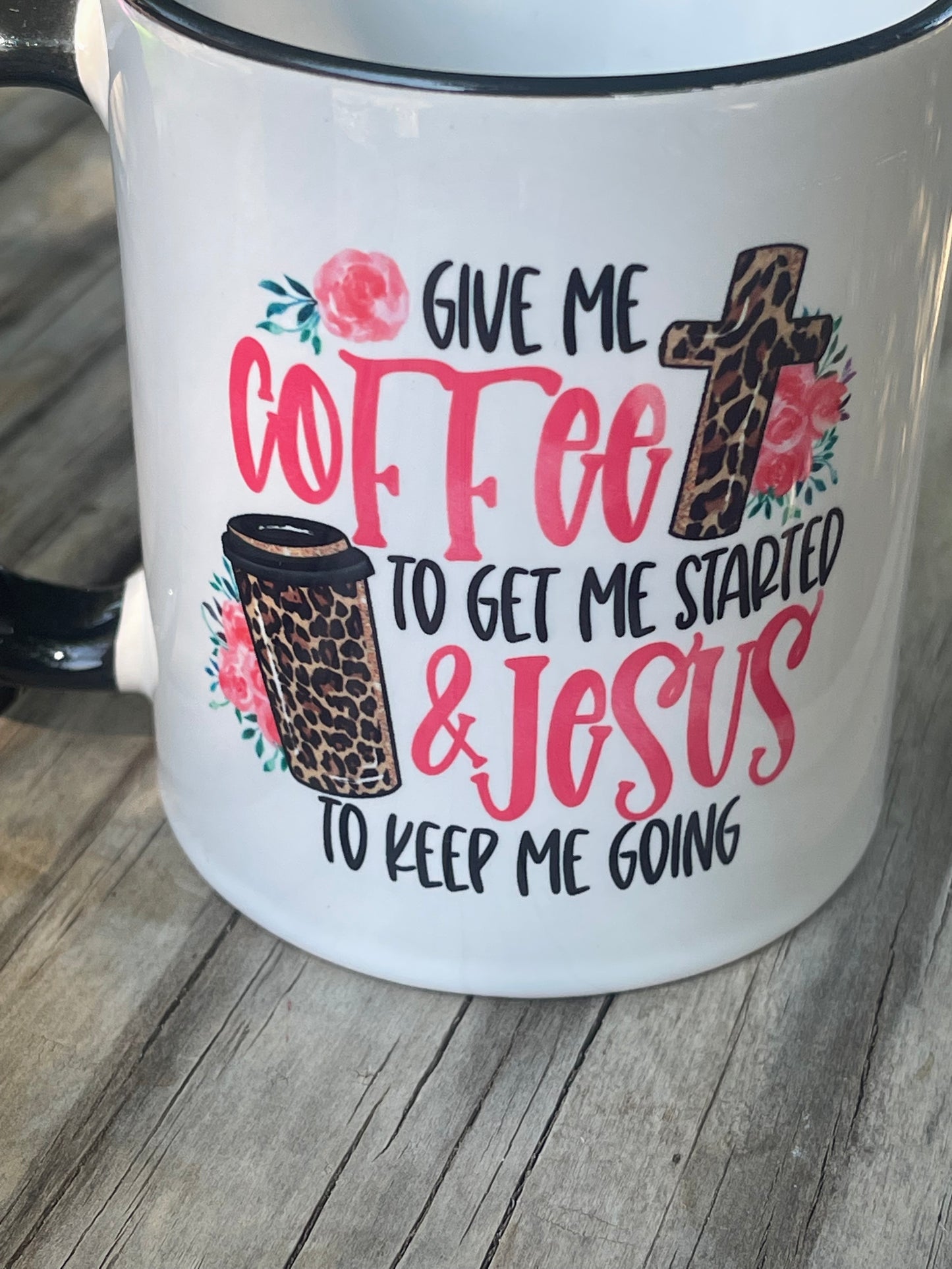 Coffee & Jesus Coffee Mug