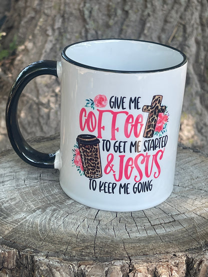 Coffee & Jesus Coffee Mug