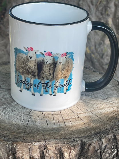 Sheep "Ladies of the South" Coffee Mug