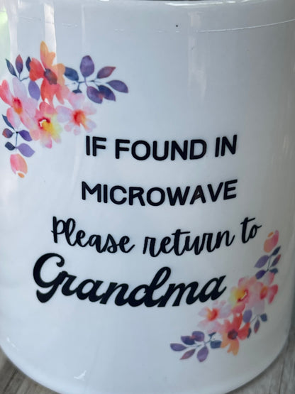 Grandma Quote Coffee Cup