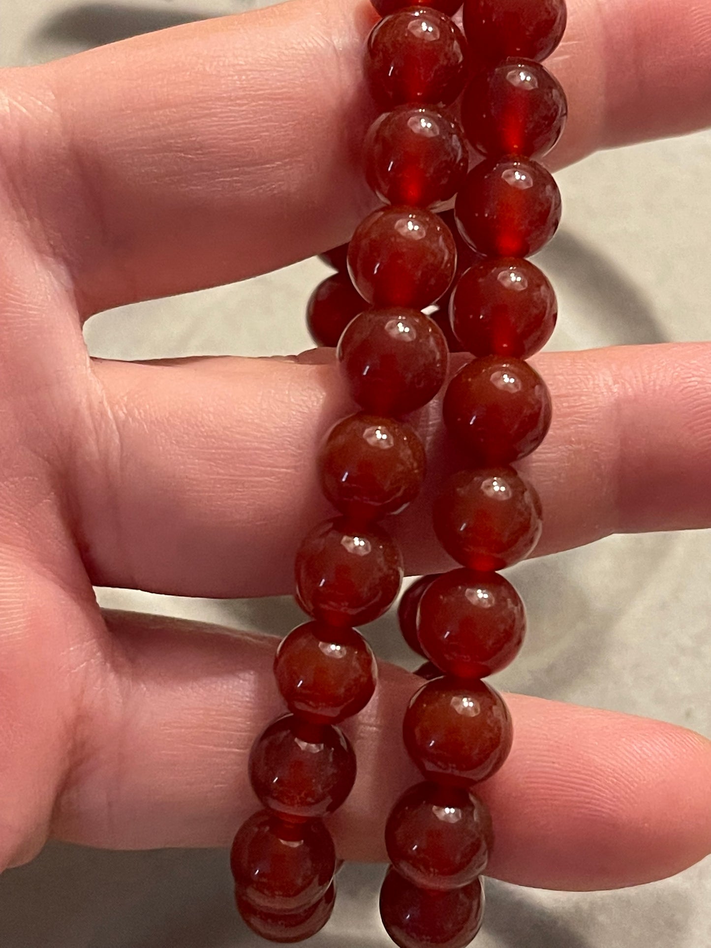 Carnelian Gemstone Bracelet