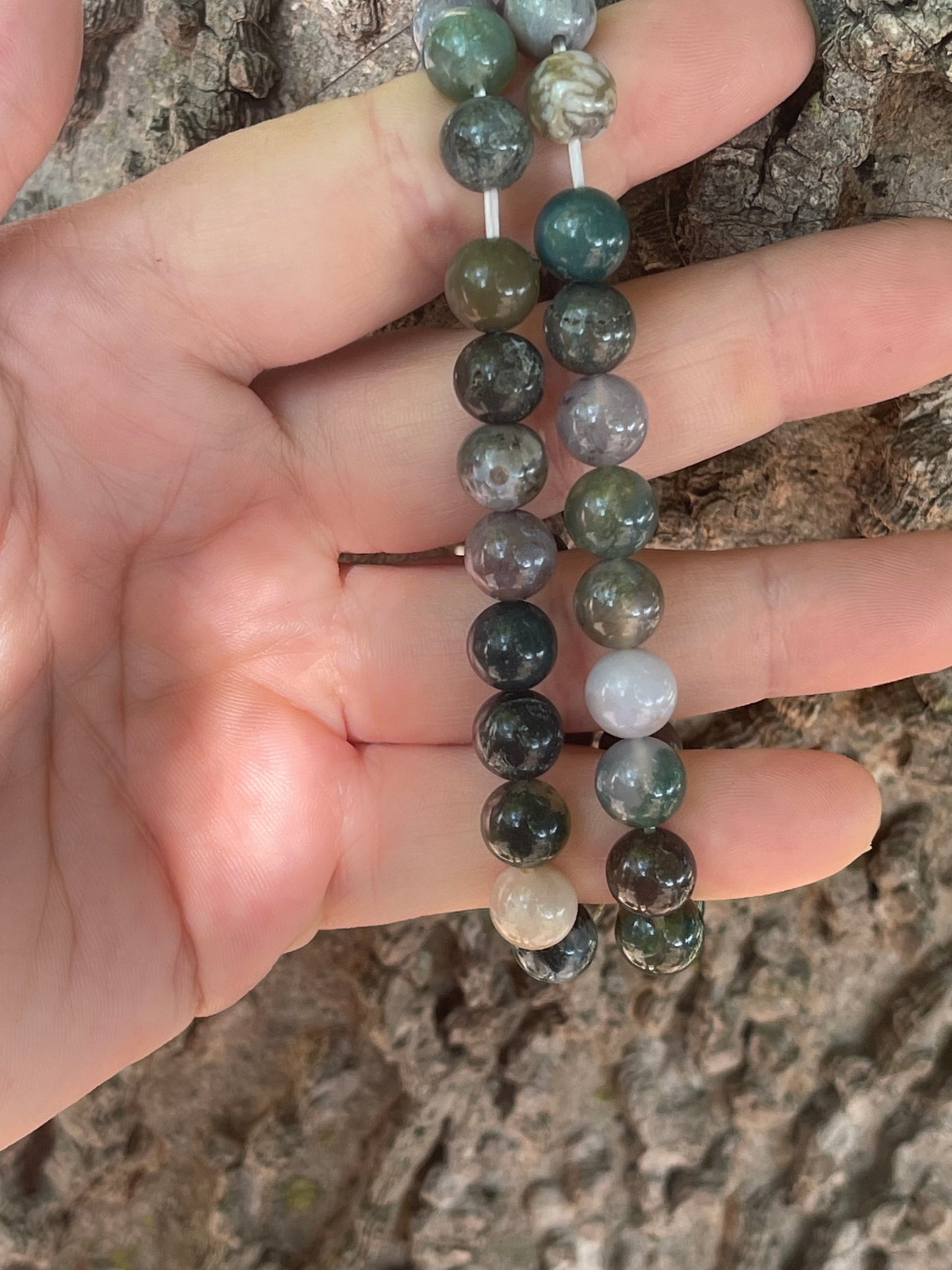 Indian Agate Gemstone Bracelet