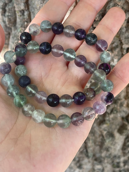 Fluorite Gemstone Bracelet