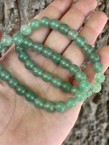 Green Aventurine Gemstone Bracelet