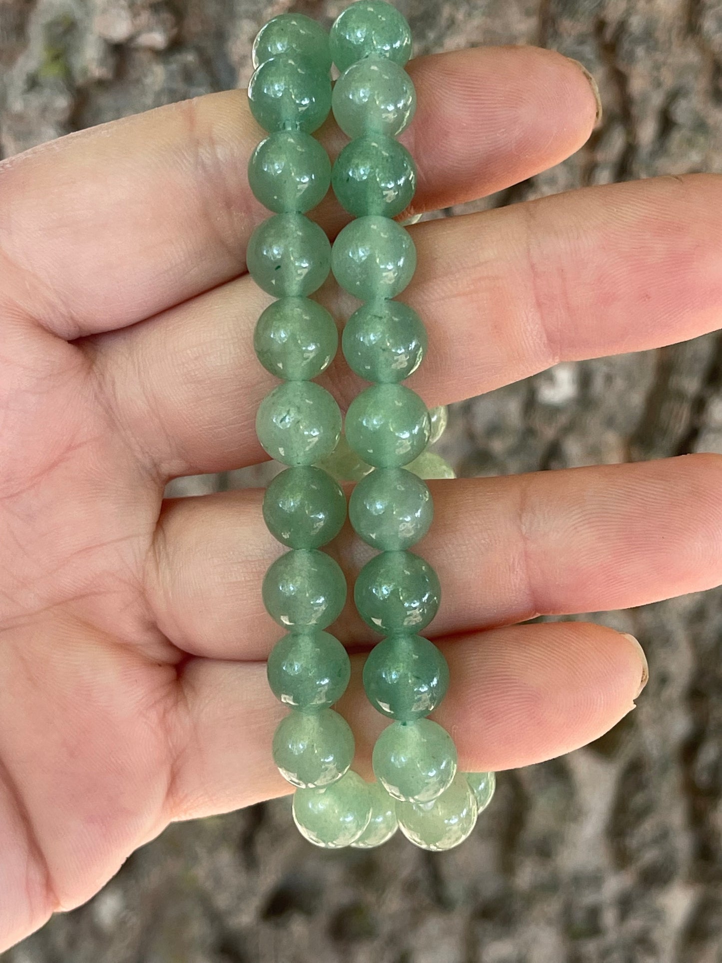 Green Aventurine Gemstone Bracelet