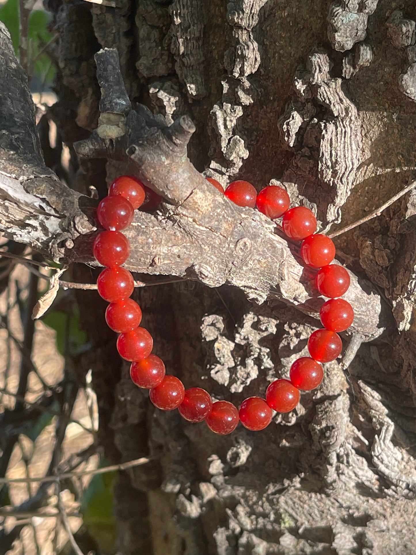 Carnelian Gemstone Bracelet