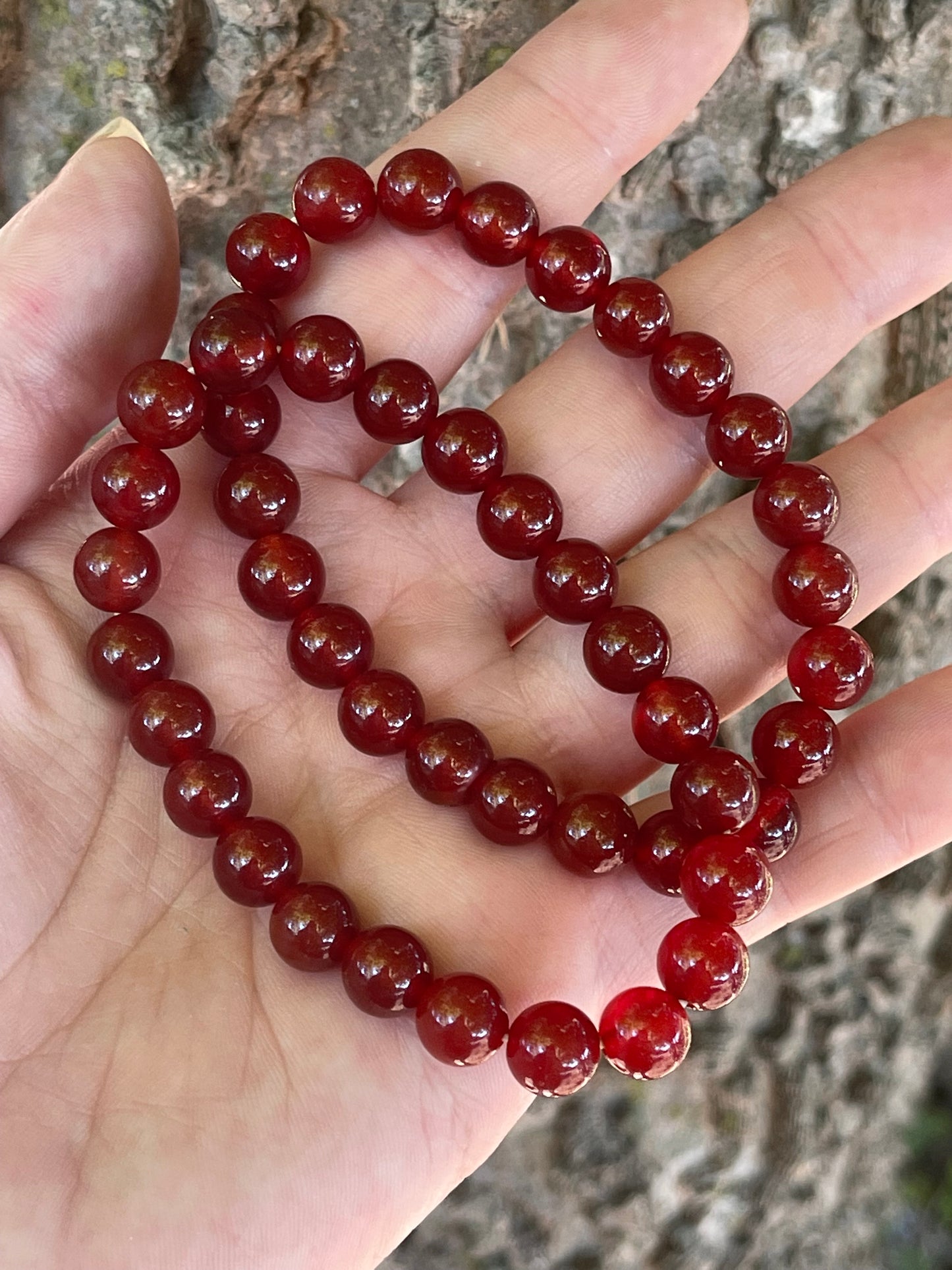 Carnelian Gemstone Bracelet