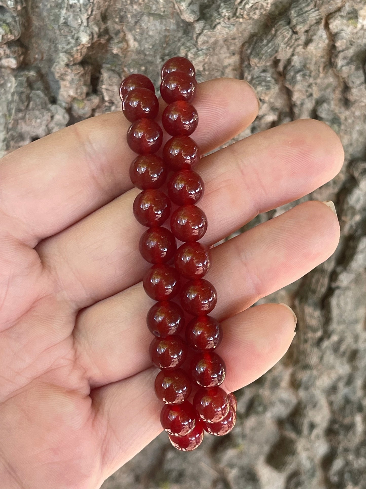 Carnelian Gemstone Bracelet