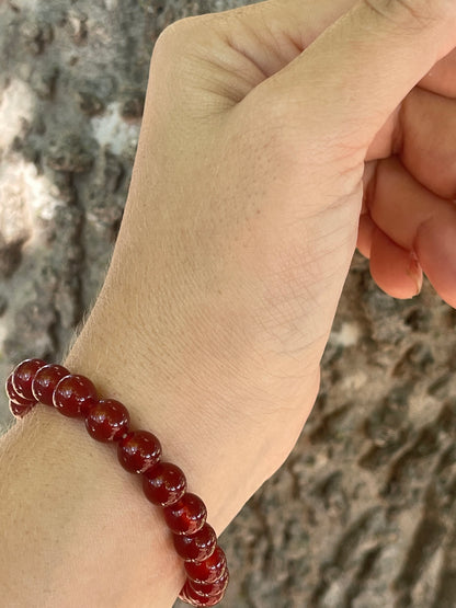 Carnelian Gemstone Bracelet