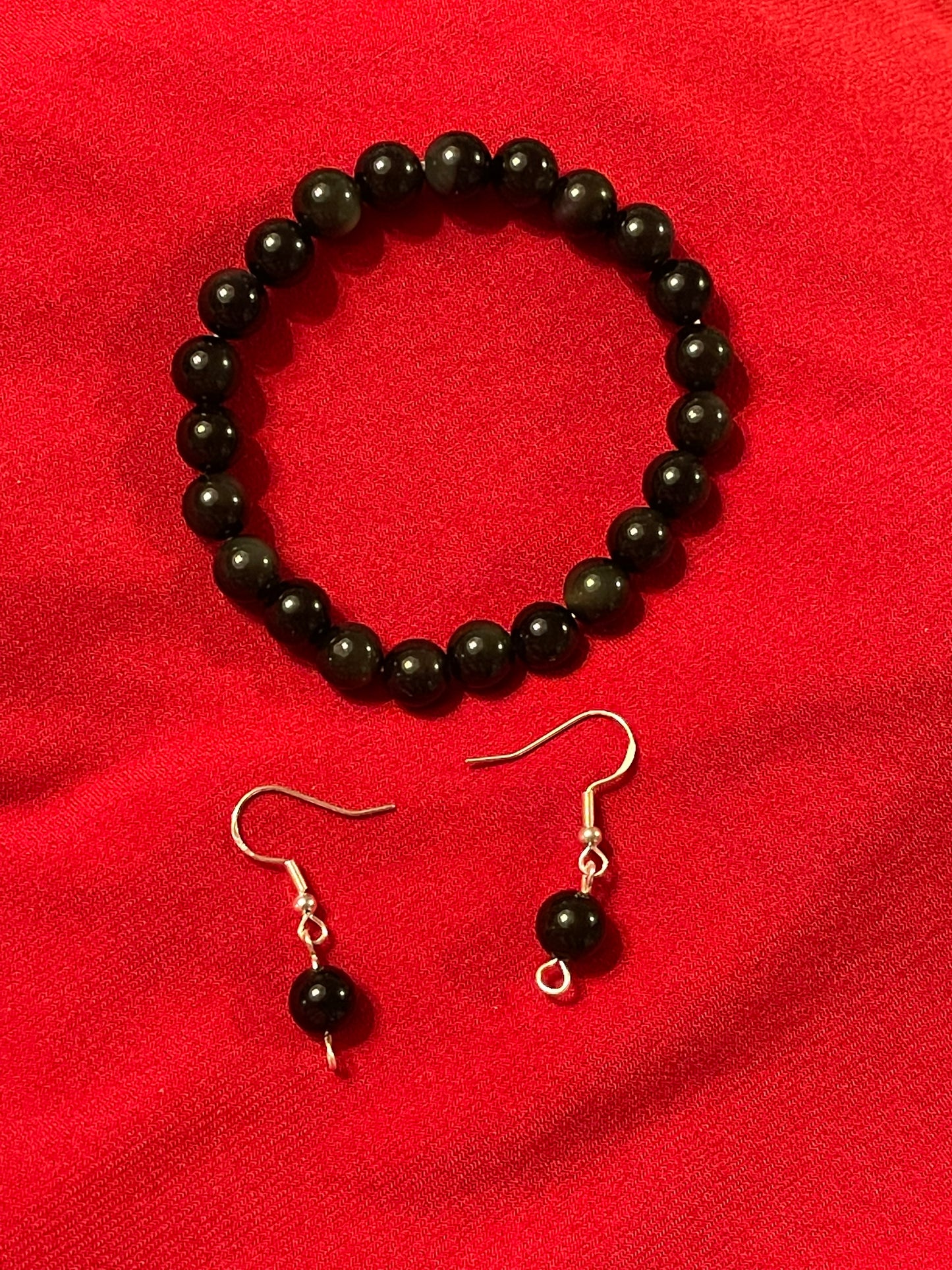 Obsidian Gemstone Bracelet