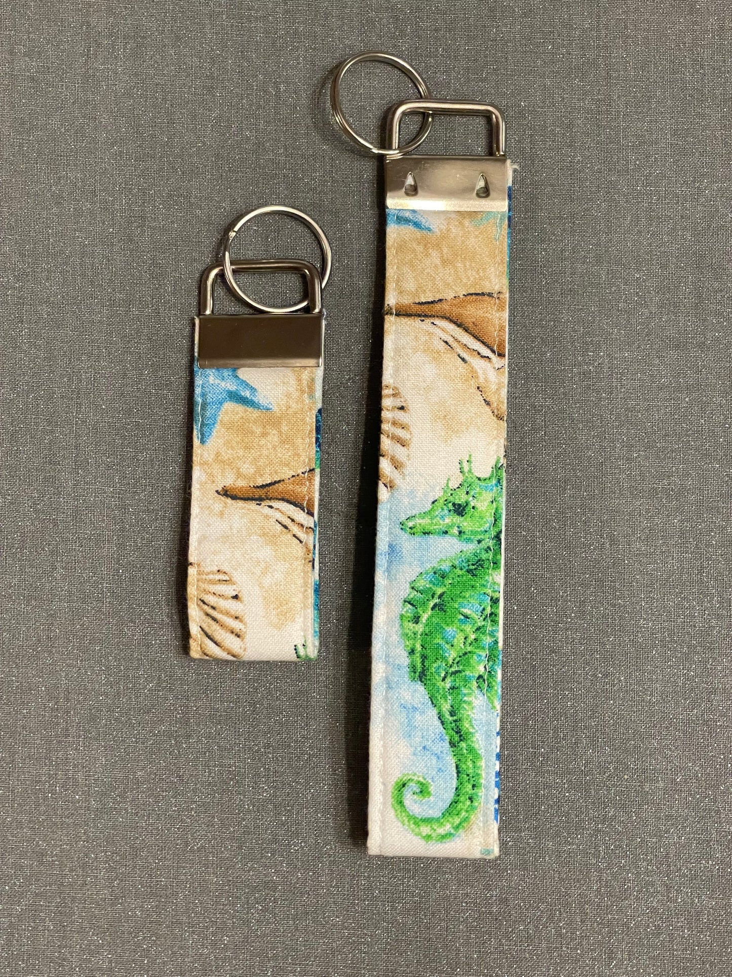 Ocean wristlet keychain