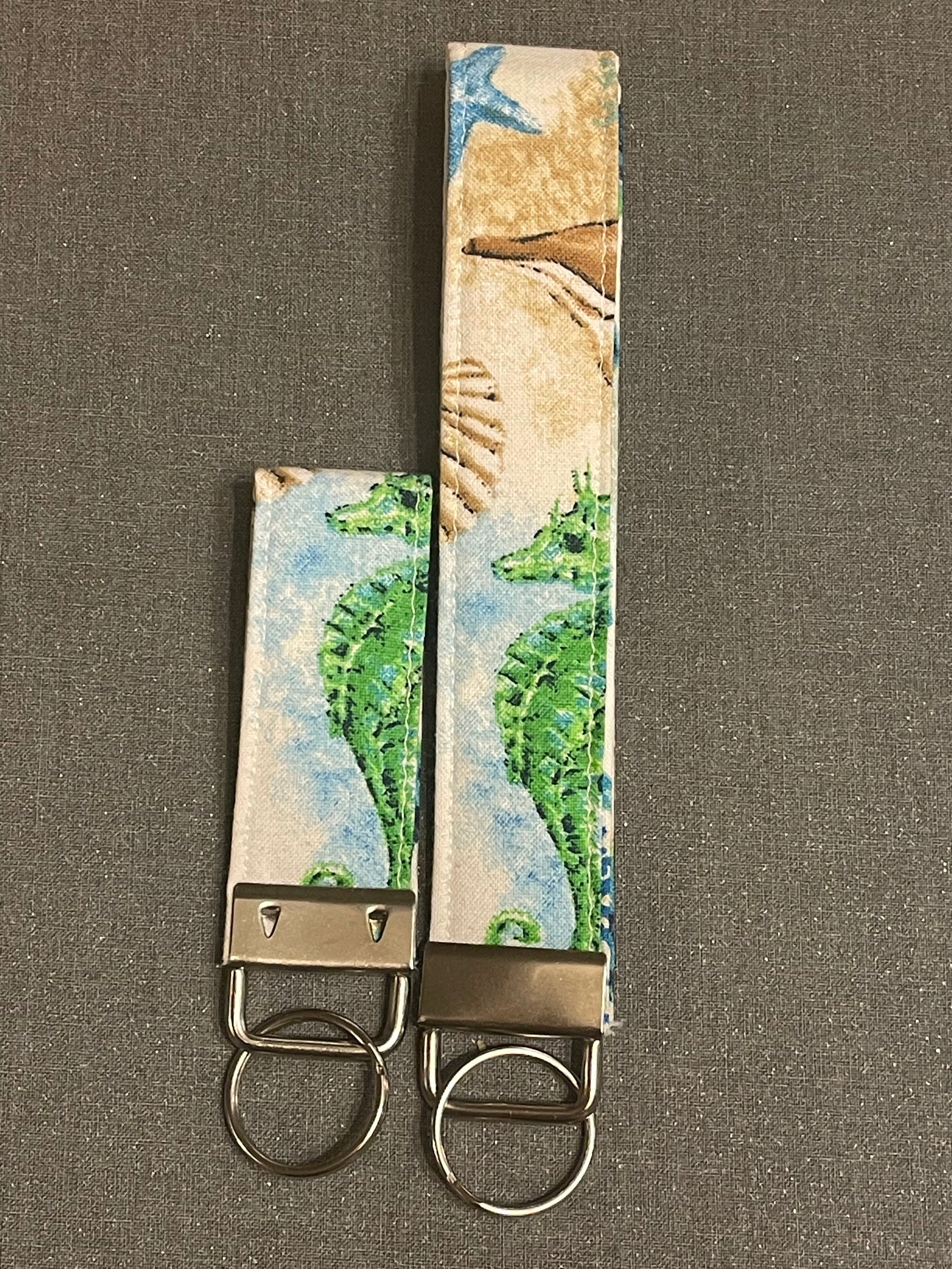 Ocean wristlet keychain