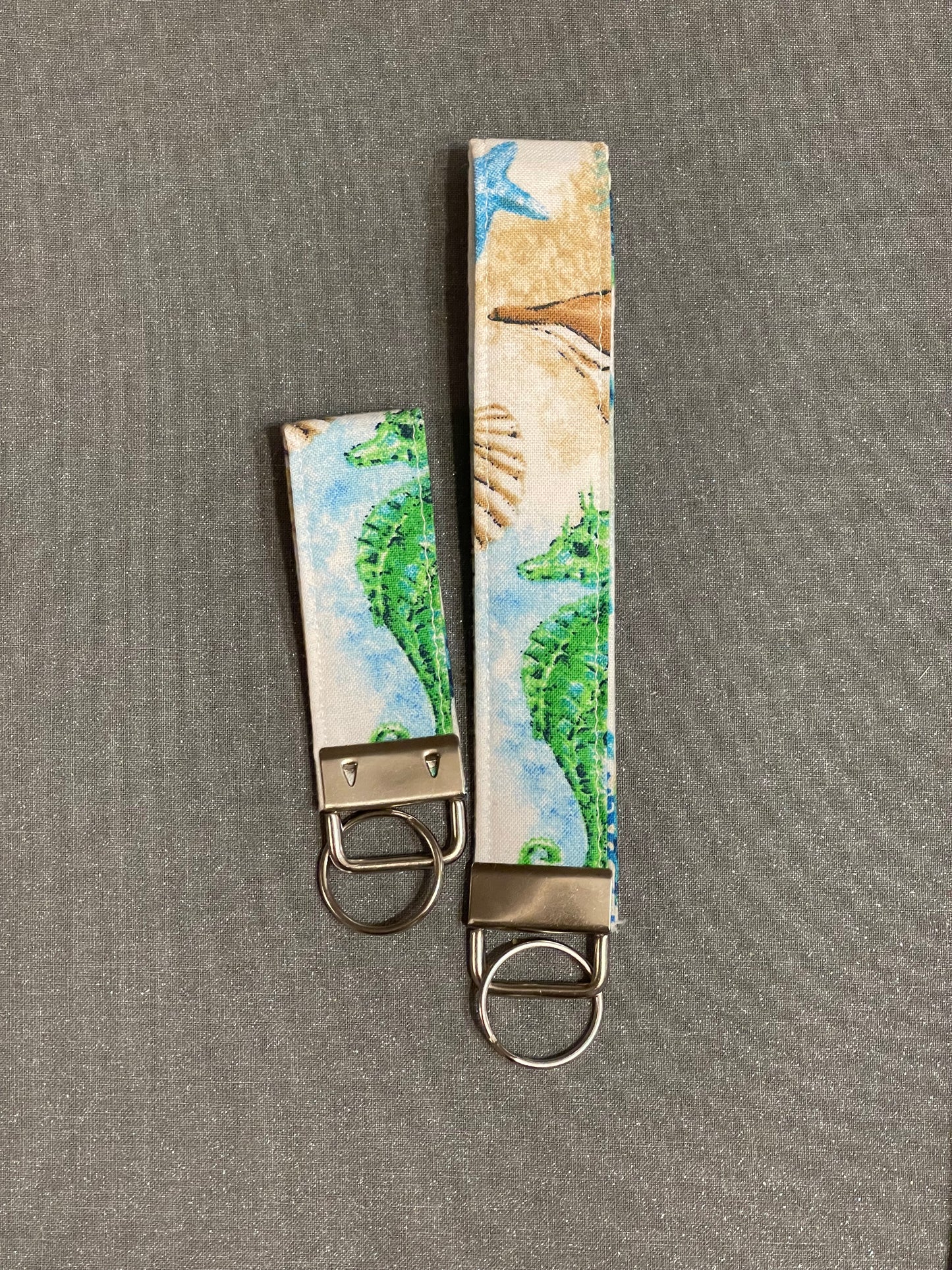 Ocean wristlet keychain