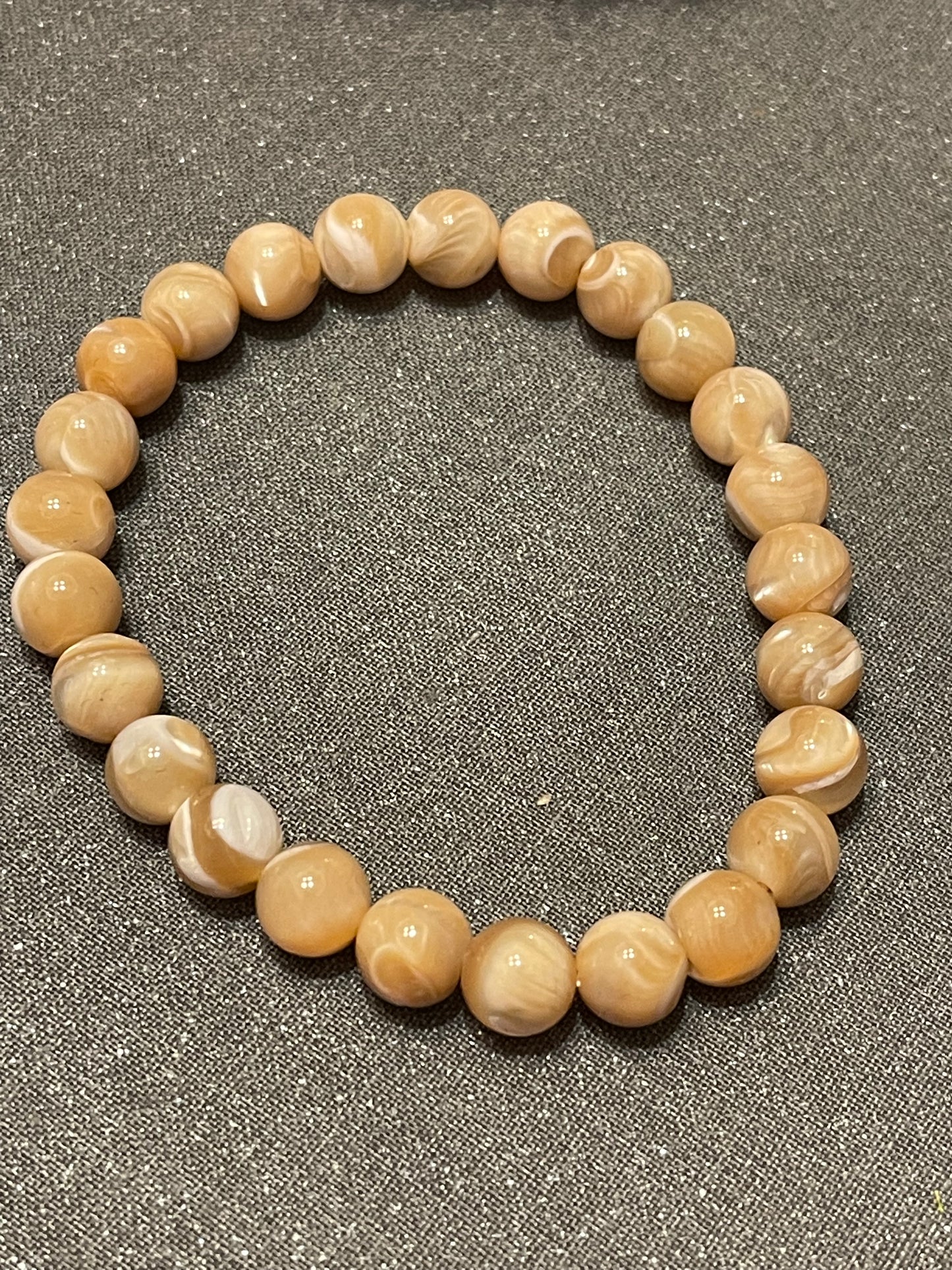 Natural Mother of Pearl Gemstone Bracelet