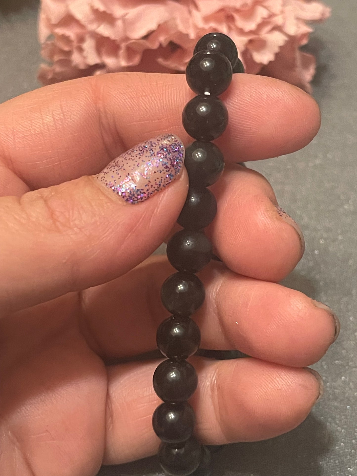 Obsidian Gemstone Bracelet