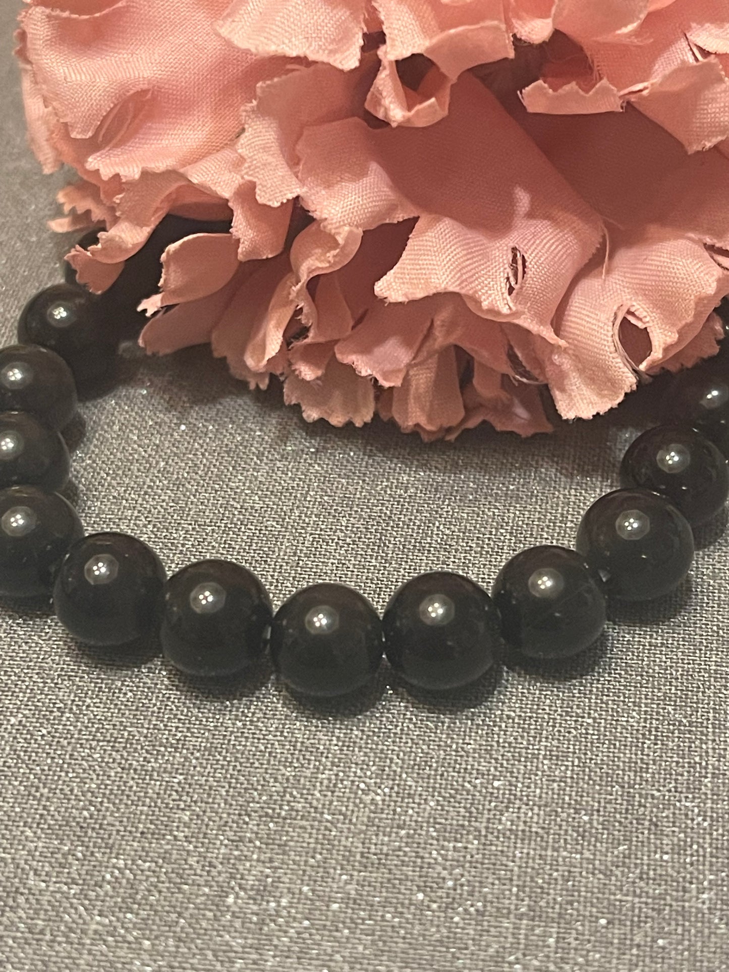 Obsidian Gemstone Bracelet