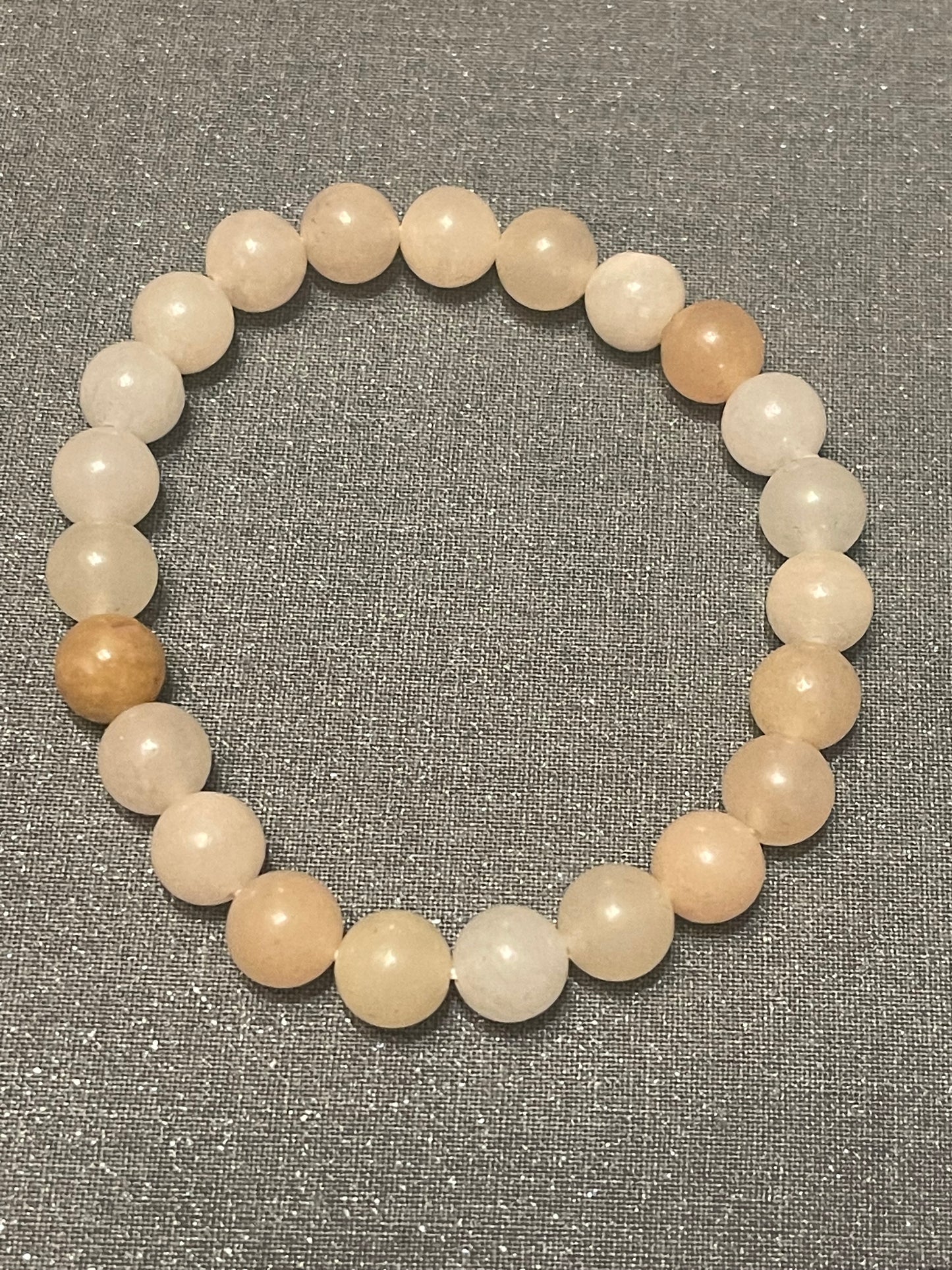 Pink Aventurine Gemstone Bracelet