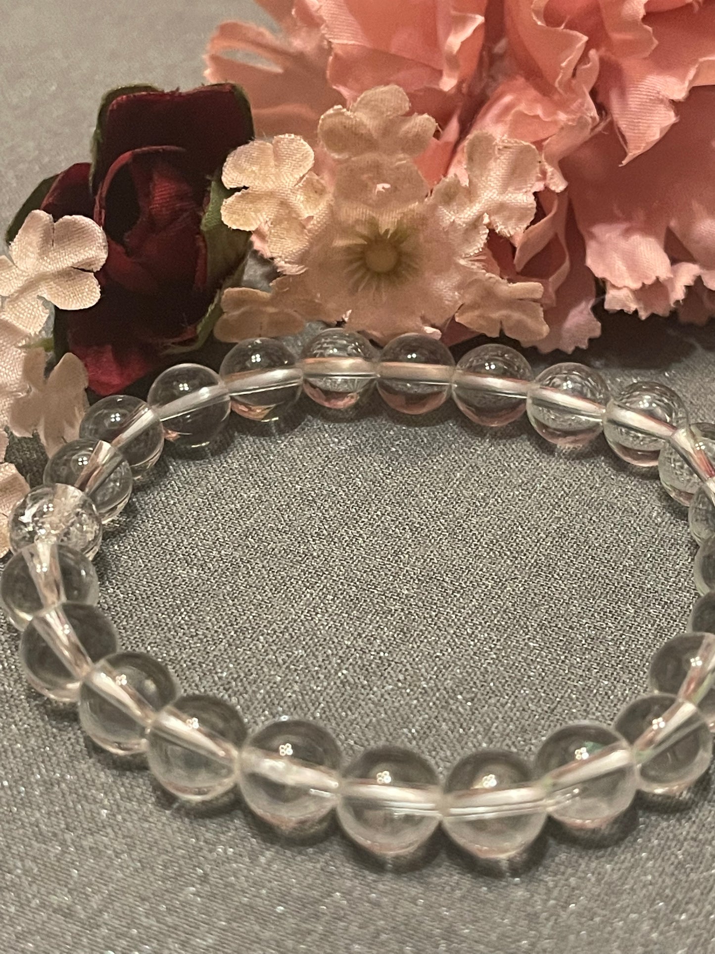 Clear Quartz Gemstone bracelet