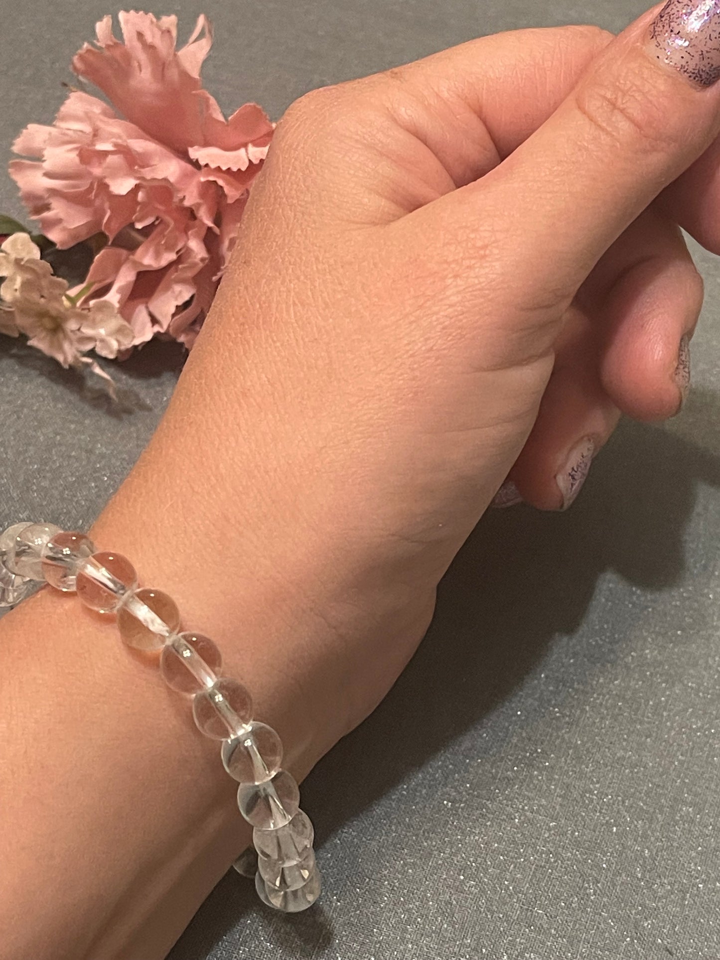 Clear Quartz Gemstone bracelet