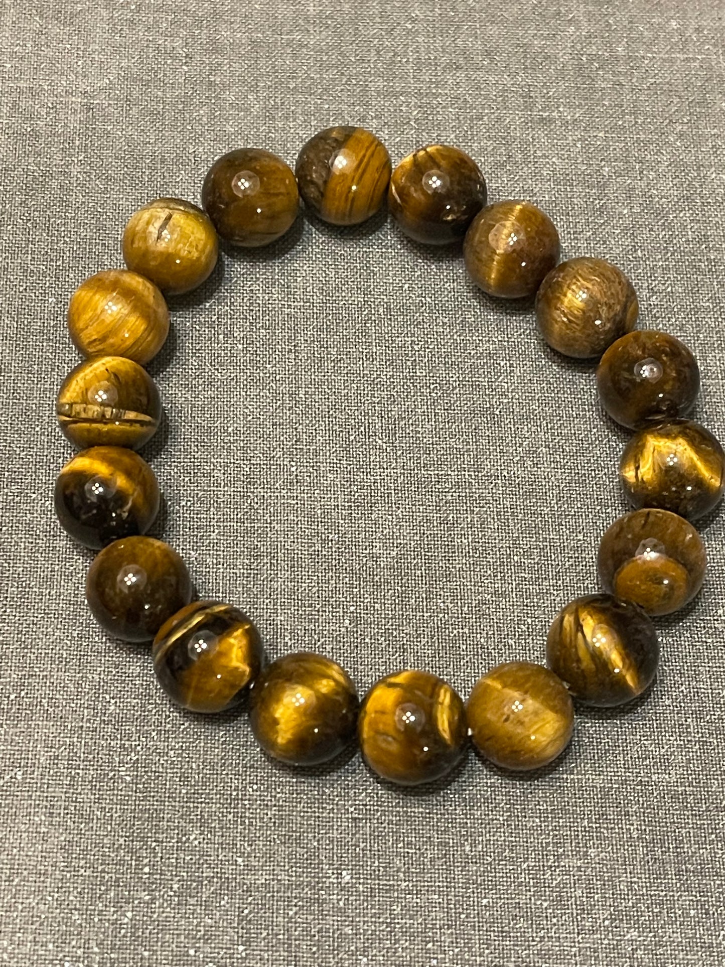 Tiger Eye Gemstone Bracelet (10 MM)