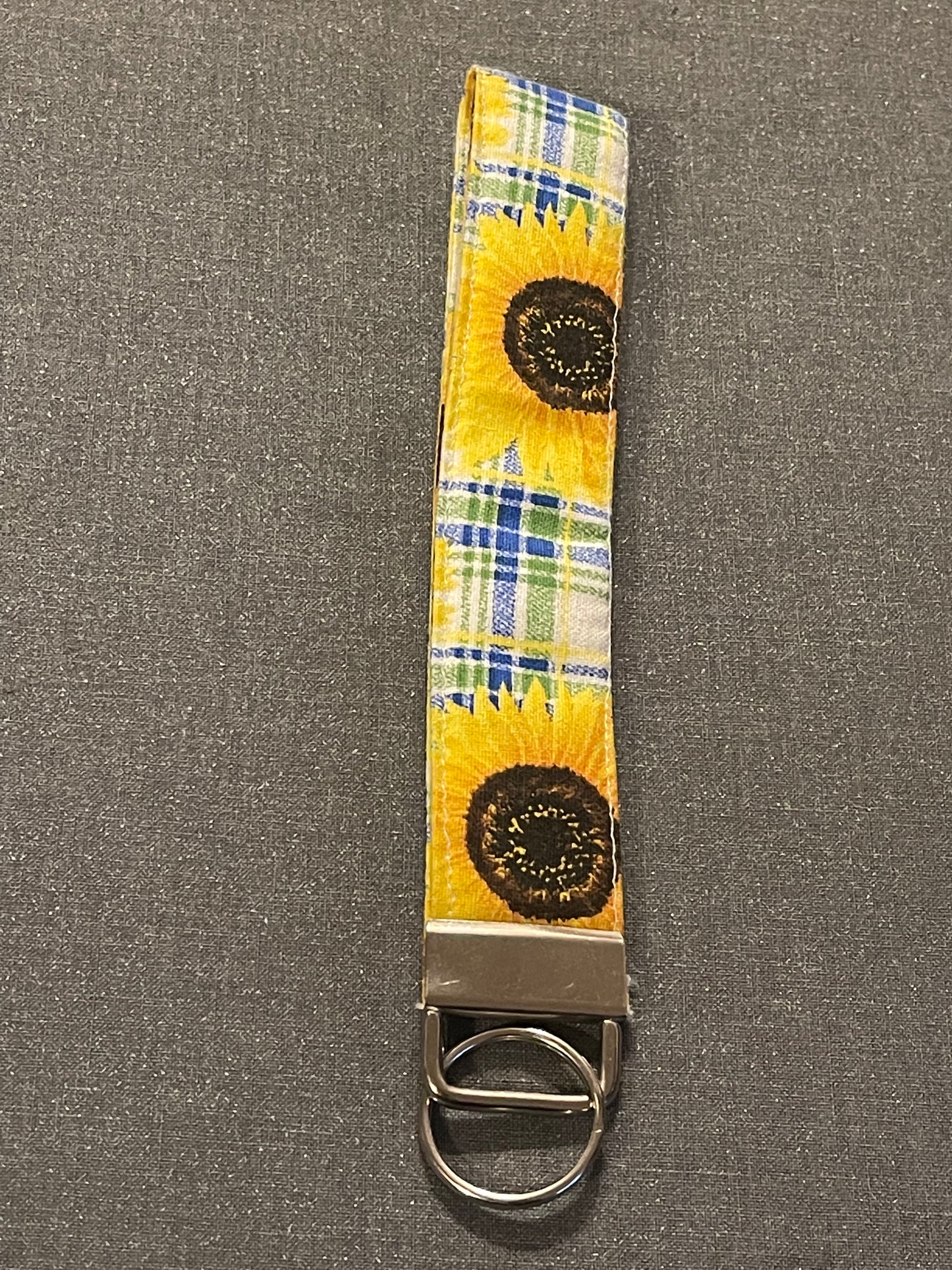 Sunflower Keychain Wristlet