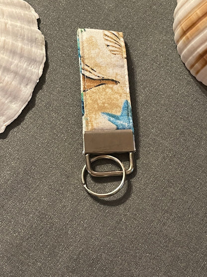 Ocean wristlet keychain