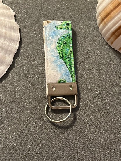 Ocean wristlet keychain