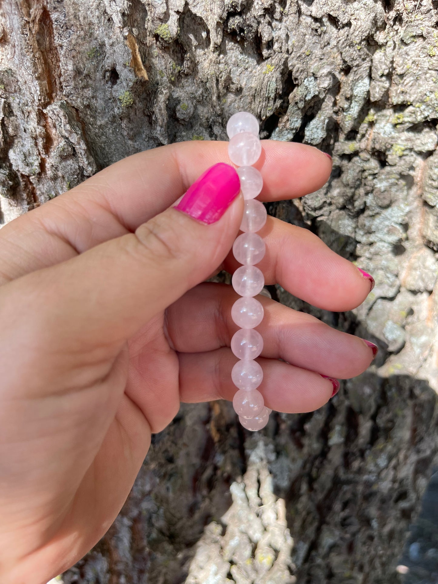 Rose Quartz Gemstone Bracelet