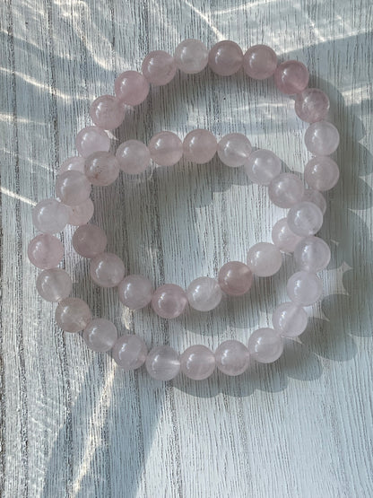 Rose Quartz Gemstone Bracelet