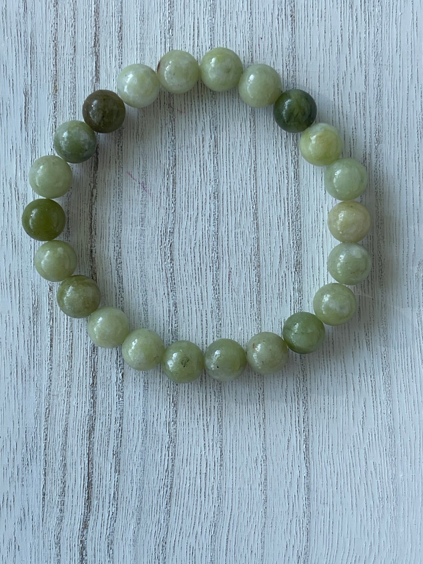 Green Jade Gemstone Bracelet