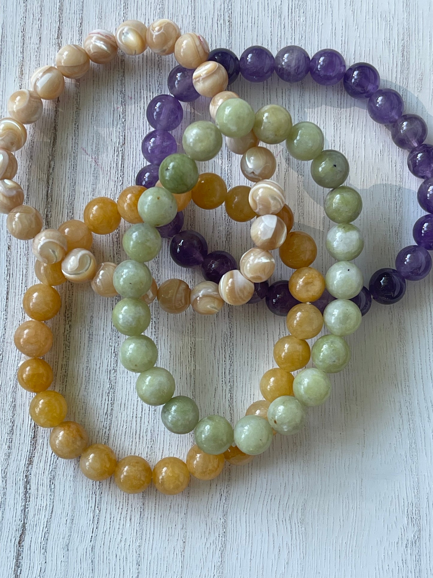 Green Jade Gemstone Bracelet