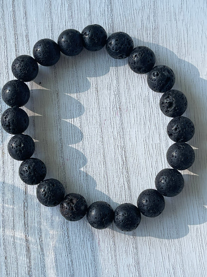 Lava Gemstone Bracelet