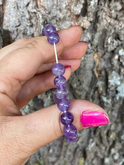 Amethyst Gemstone Bracelet