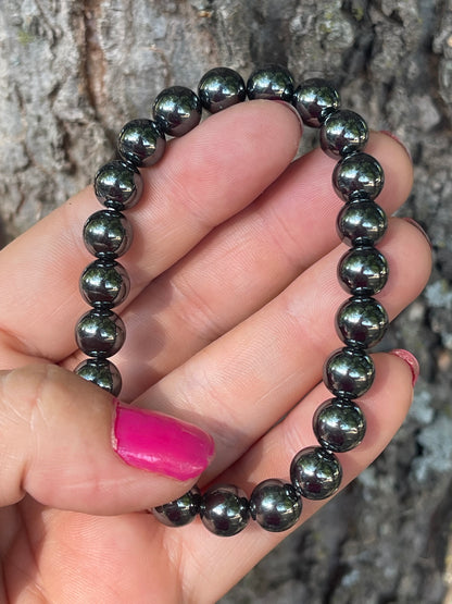 Hematite Gemstone Bracelet