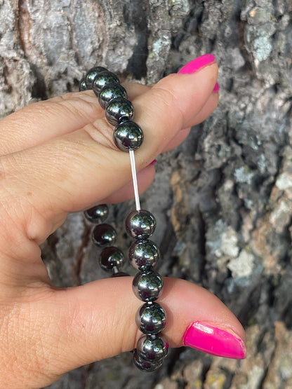 Hematite Gemstone Bracelet