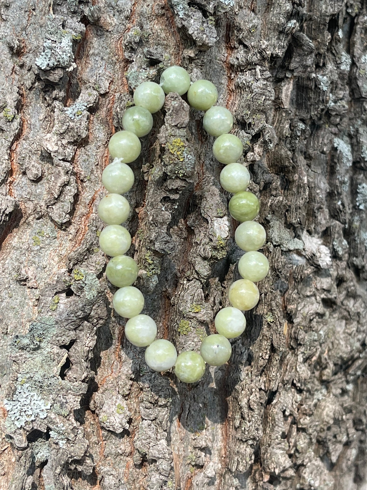 Green Jade Gemstone Bracelet